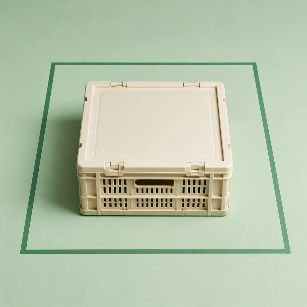 Illustrated Crate Compass scene accompanying Scope